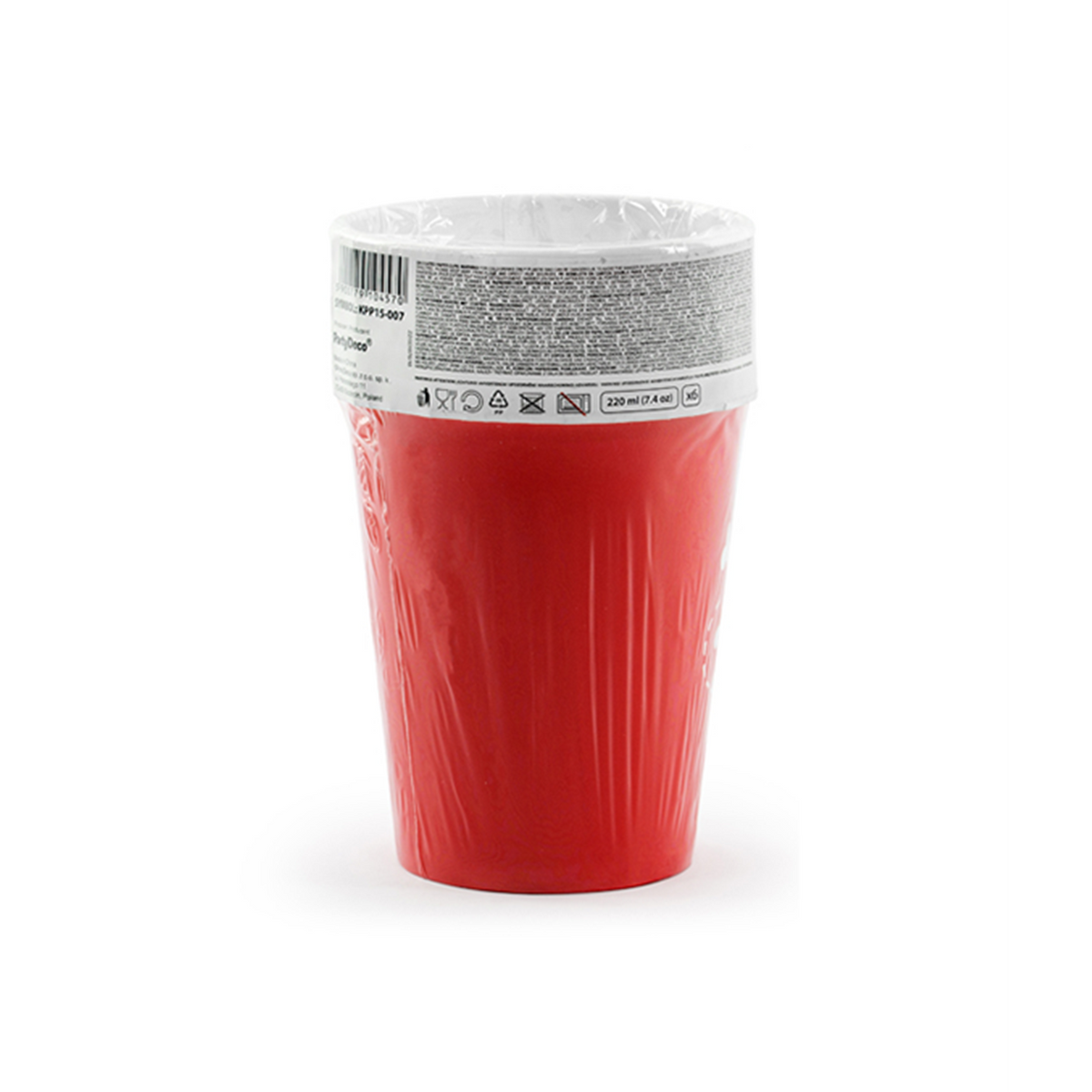 6 Pappbecher Trend - 220ml - Pirates Party
