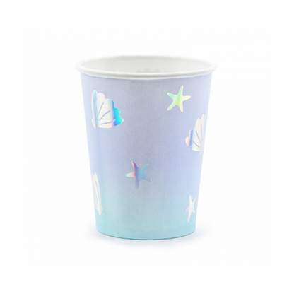 6 Pappbecher Trend - 220ml - Sea Live
