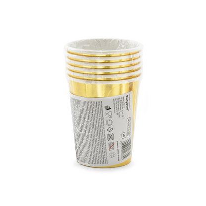 6 Pappbecher Trend - 220ml - 30th Birthday