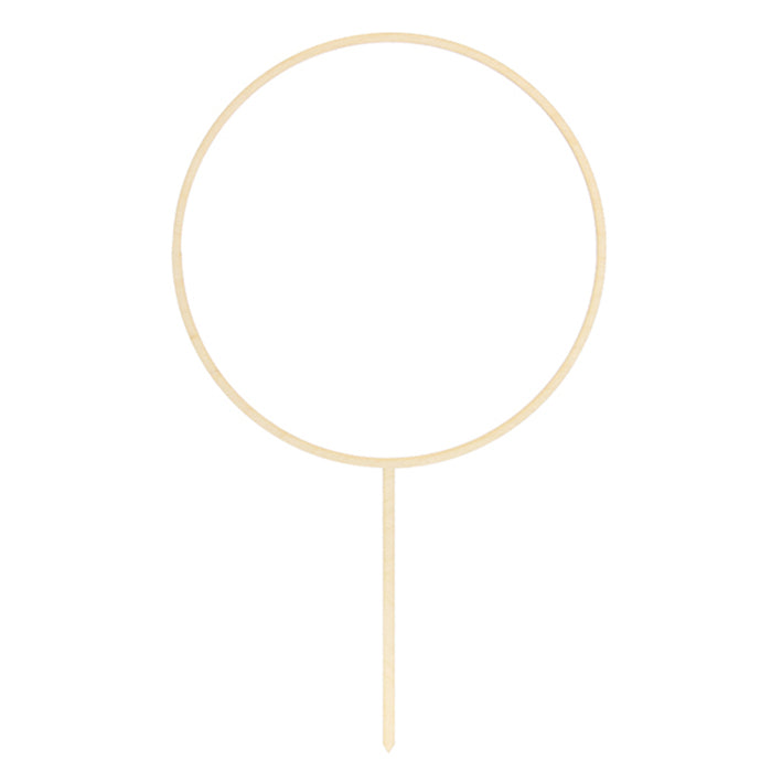 1 Cake Topper - Holz - Hoop