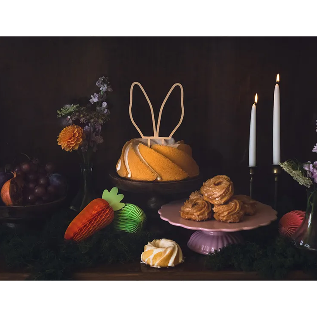 1 Caketopper Häschenohren