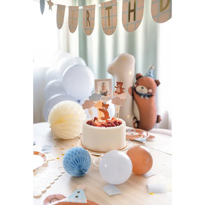 5 Cake Topper - Teddybär