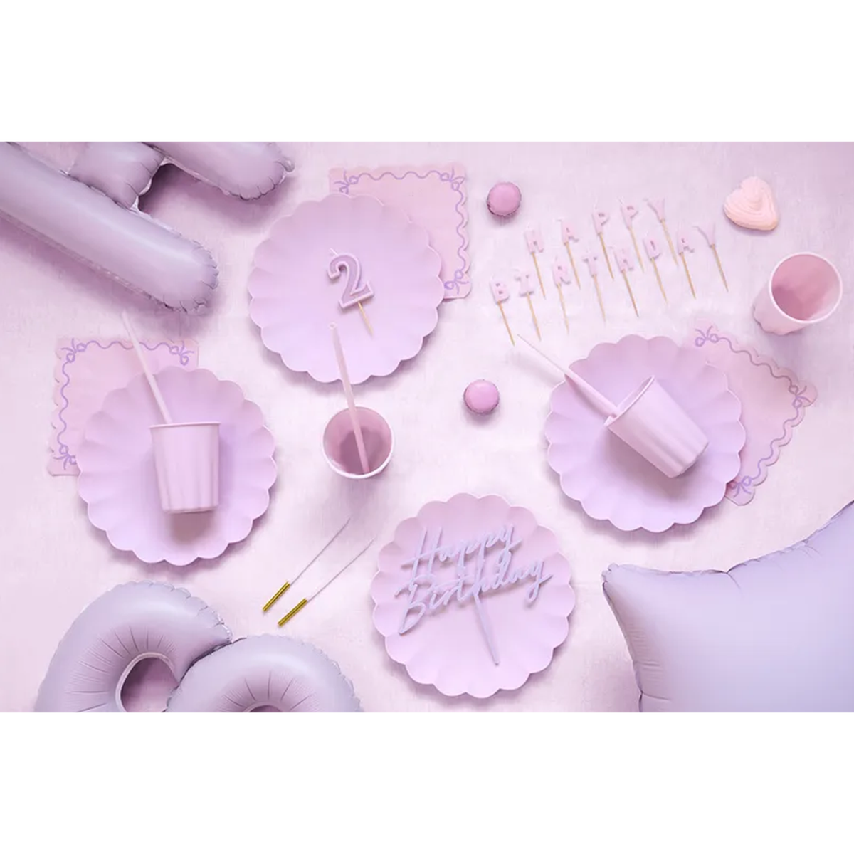 1 Acryl Cake Topper - Happy Birthday Lila