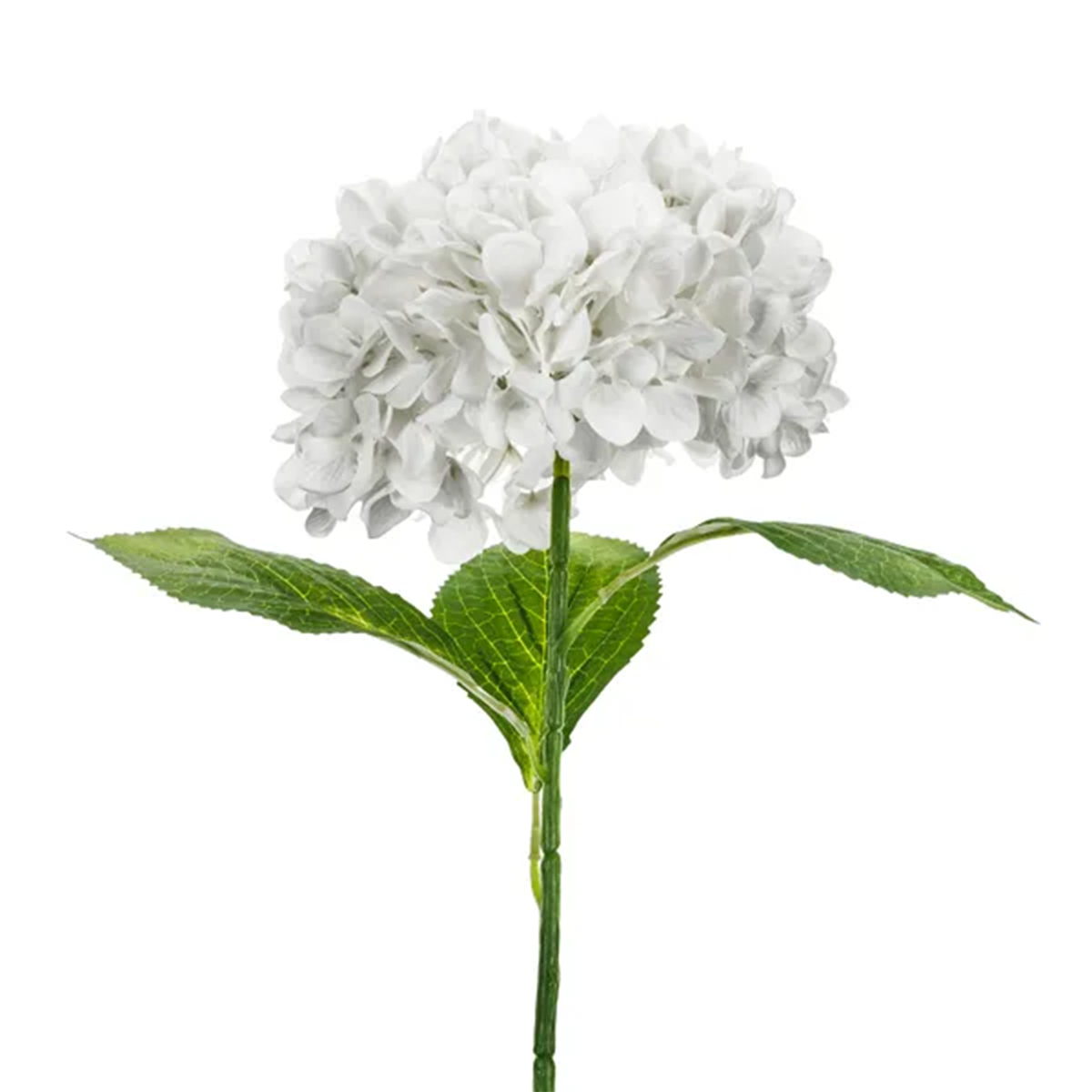 1 Künstliche Blume - Hortensie - 69 cm - Weiß