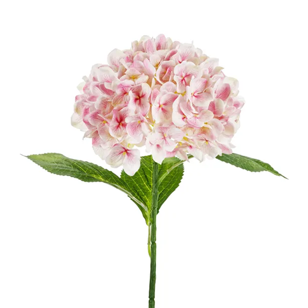 1 Künstliche Blume - Hortensie - 69 cm - Hellrosa