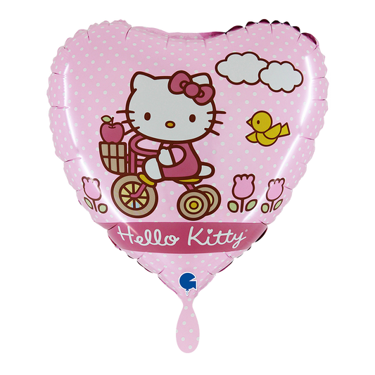 1 Balloon - Hello Kitty Bike