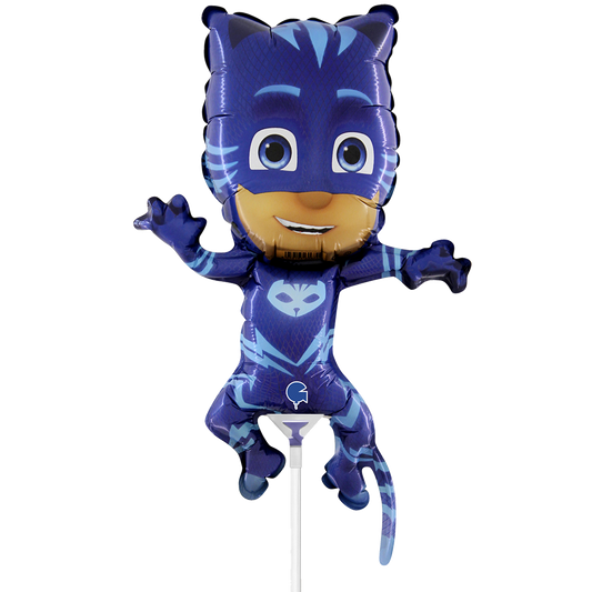 10 Miniballoons Airfilled - PJ Masks - Cat Boy (Unverpackt)