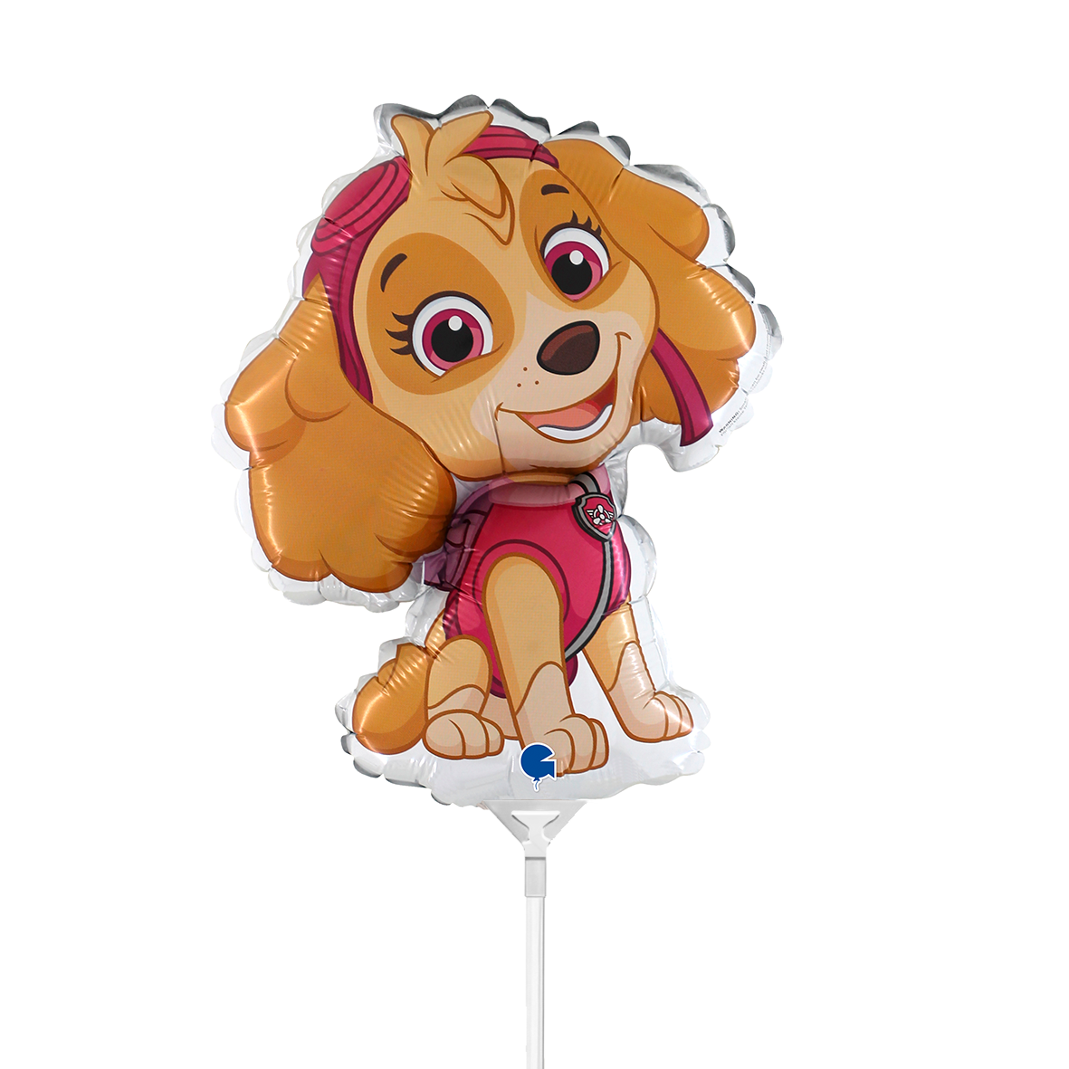 10 Miniballoons Airfilled - Paw Patrol - Skye (Unverpackt)