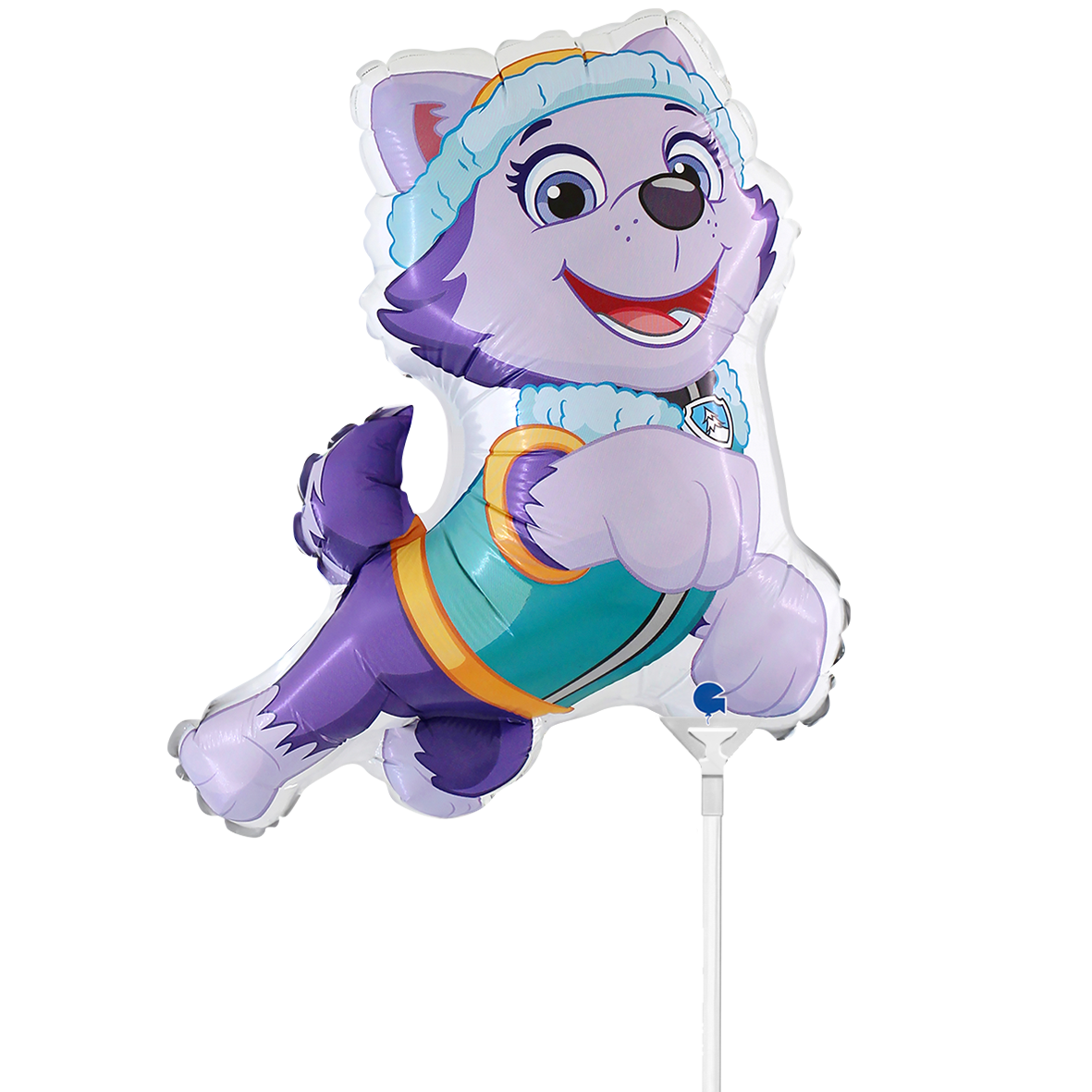 10 Miniballoons Airfilled - Paw Patrol - Everest (Unverpackt)