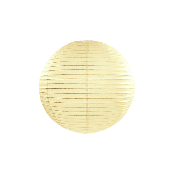 1 Lampion XS - Ø 20cm - Creme
