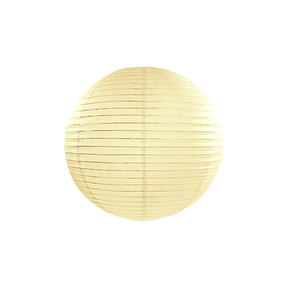 1 Lampion XS - Ø 20cm - Creme