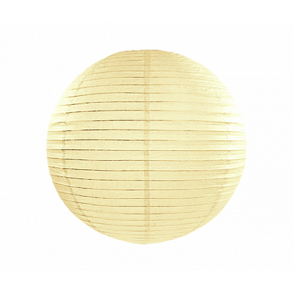 1 Lampion XL - Ø 35cm - Creme