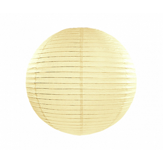 1 Lampion XL - Ø 35cm - Creme