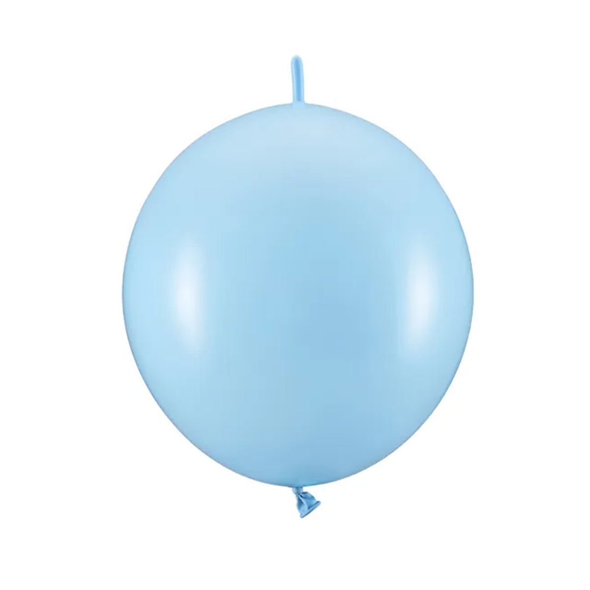 20 Girlandenballons - Ø 28cm - Pastel Baby Blue