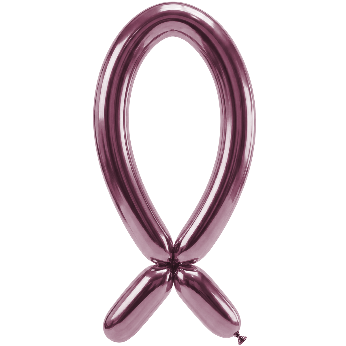 50 Modelling Balloons - Nozzle up - 5x152cm -  Reflex Pink