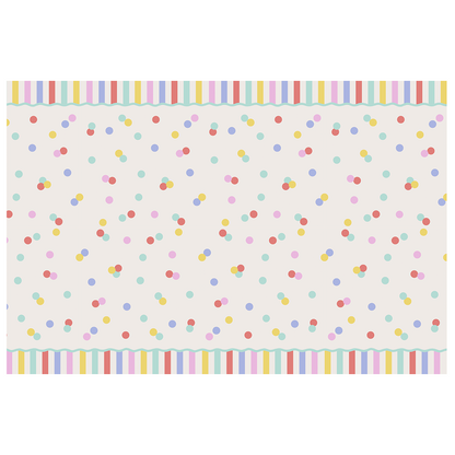 1 Tischdecke - Confetti