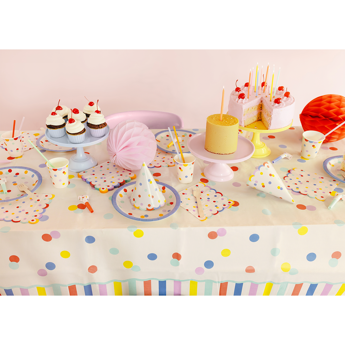 1 Tischdecke - Confetti