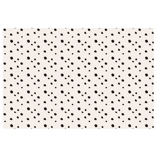 1 Papiertischdecke - Dog Dots