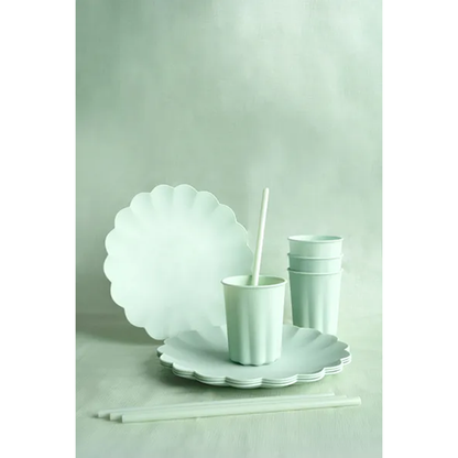 1 Tischdecke - Mintgrün