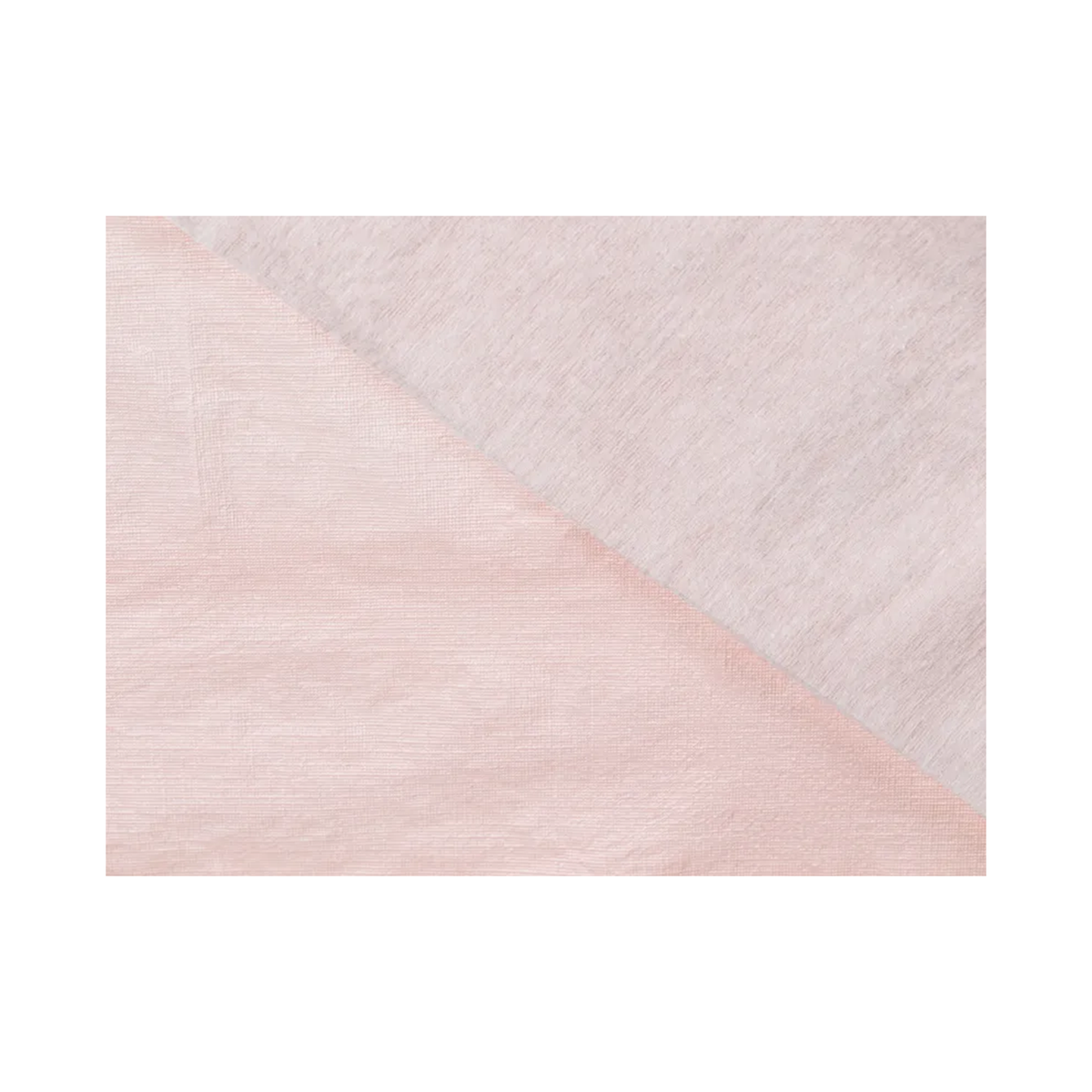 1 Tischdecke - Hellrosa