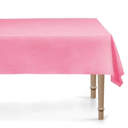 1 Tischdecke - Dunkelrosa