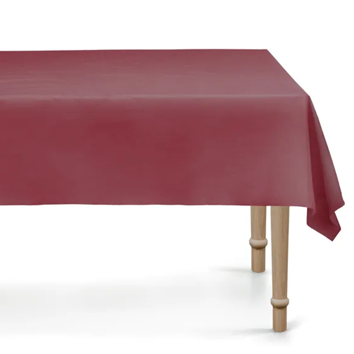 1 Tischdecke -  Dunkelrot