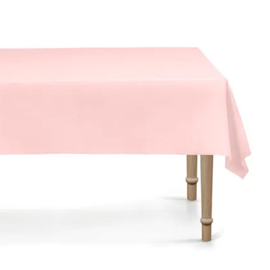 1 Tischdecke - Hellrosa