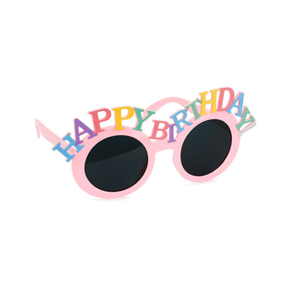 1 Paar - Brille Happy Birthday - Rosa