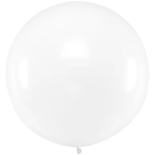 1 Riesenballon - Ø 1m - Transparent