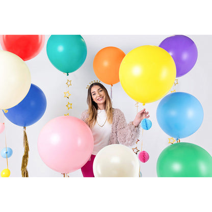 1 Riesenballon - Ø 60cm - Pastell - Baby Blue