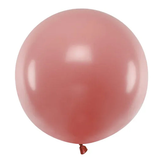 1 Riesenballon - Ø 60cm - Pastel Wild Rose