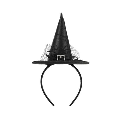 1 Hexenhut - Haarreif - Black