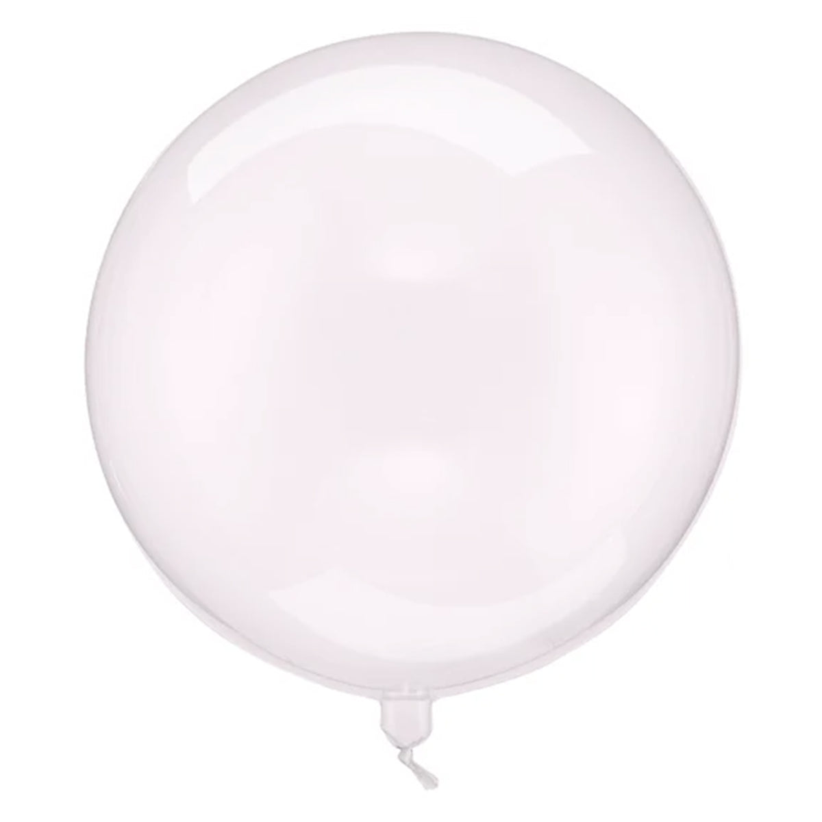 1 Kugelballon - Transparent Rosa