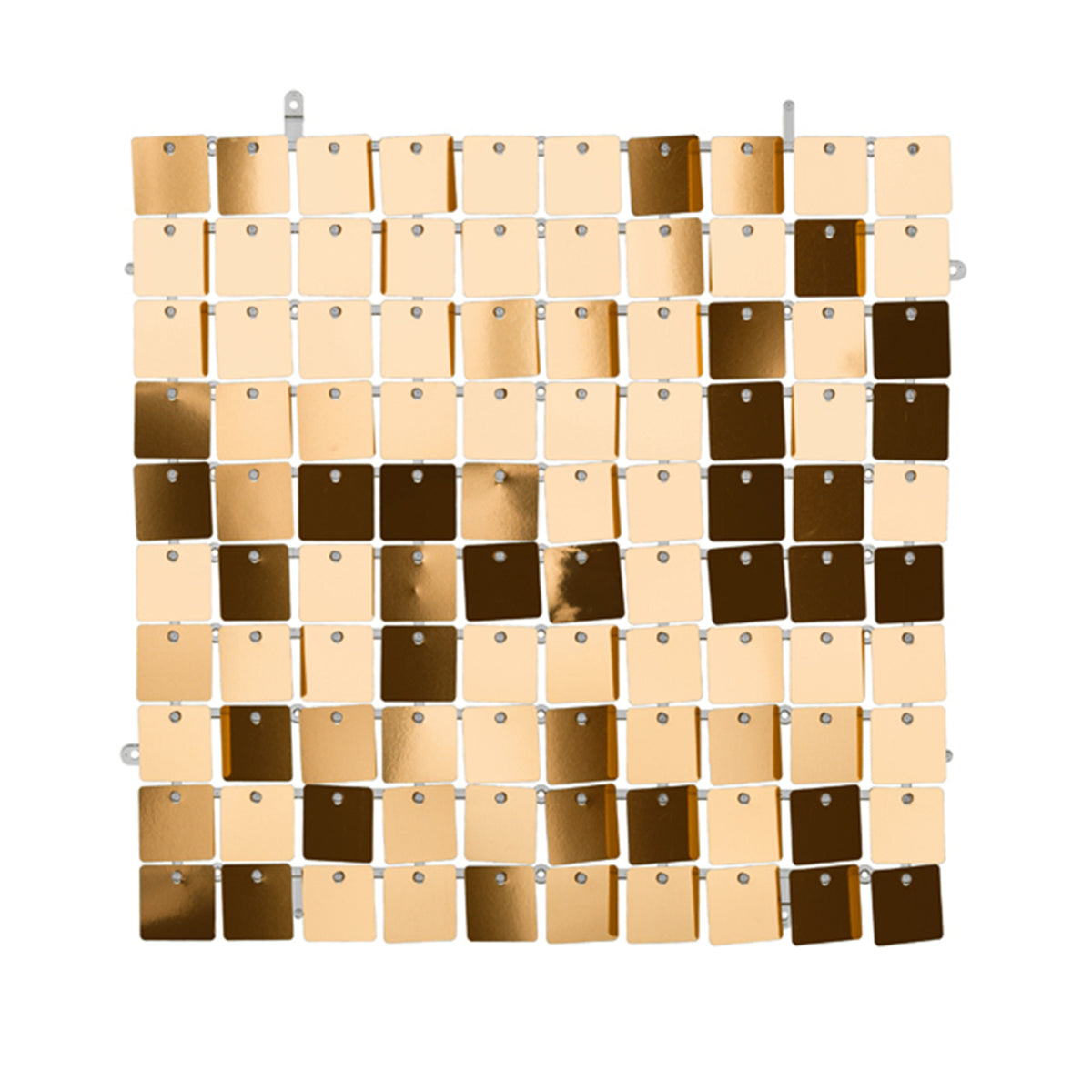 1 Pailetten Hintergrund - 30x30cm - Copper