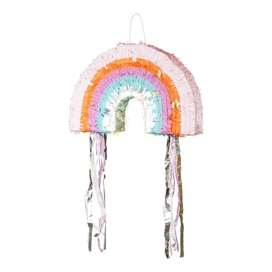 1 Faltbare Pinata - Regenbogen