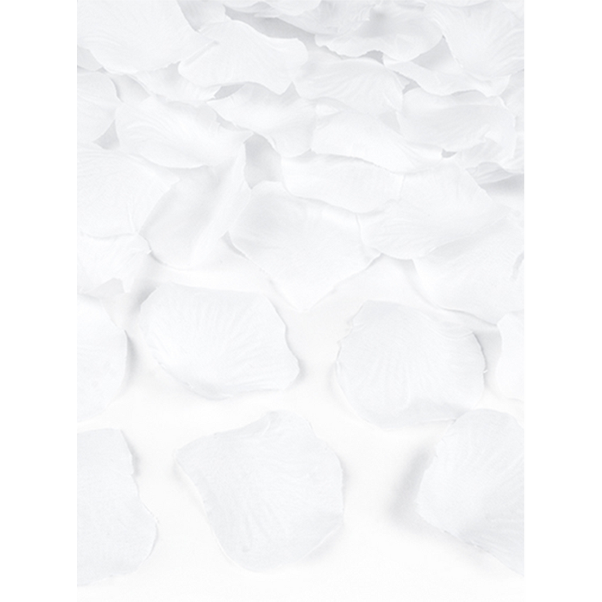 100 Rosenblätter - Weiß