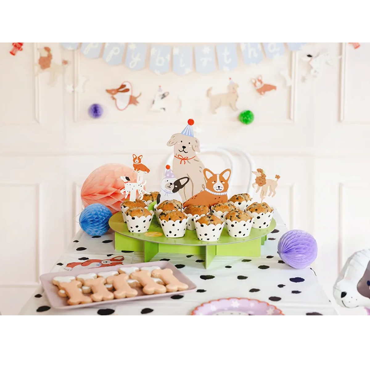 1 Cake Stand - Dogs