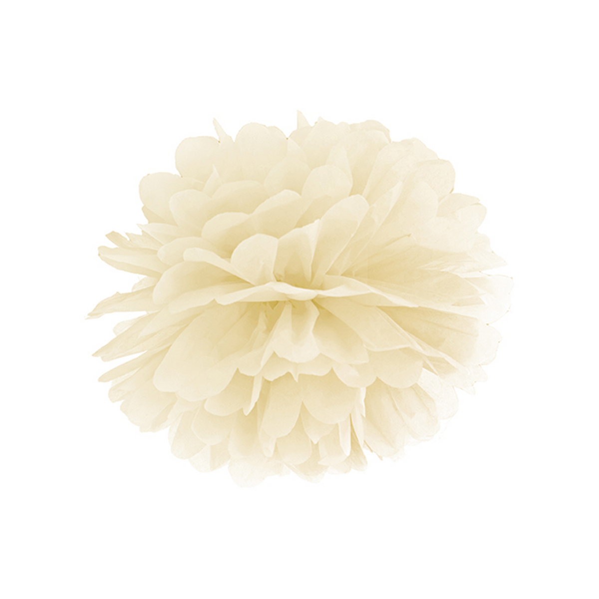 1 Pompom XL - Ø 35cm - Creme
