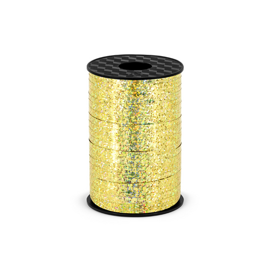 1 Ballonband - Holographic - Gold