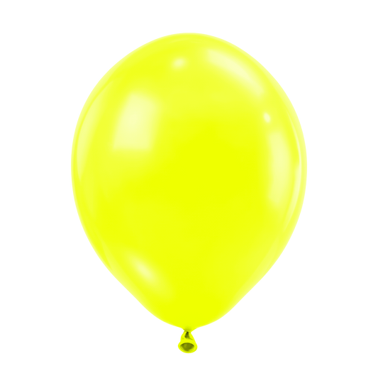 50 Luftballons -  Ø30 cm - Neon Yellow