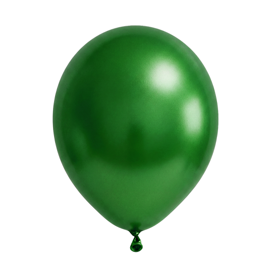 50 Luftballons -  Ø30 cm - Metallic Green