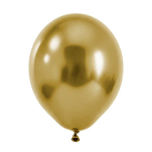 50 Luftballons -  Ø30 cm - Reflex - Gold
