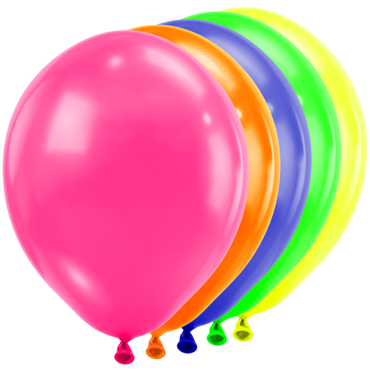 25 Luftballons -  Ø46 cm - Neon Assorted