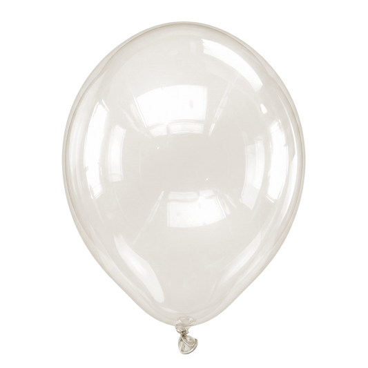 25 Luftballons -  Ø46 cm - Crystal Clear