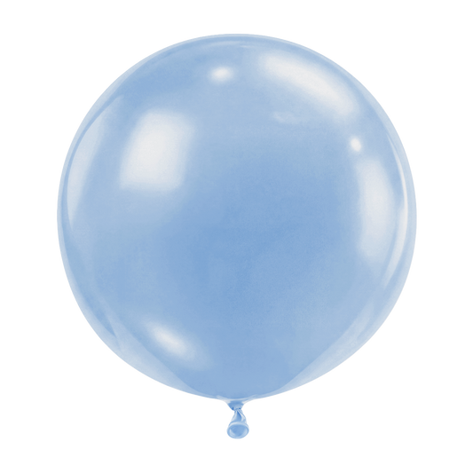 3 Luftballons -  Ø61 cm - Pastel Matte Blue