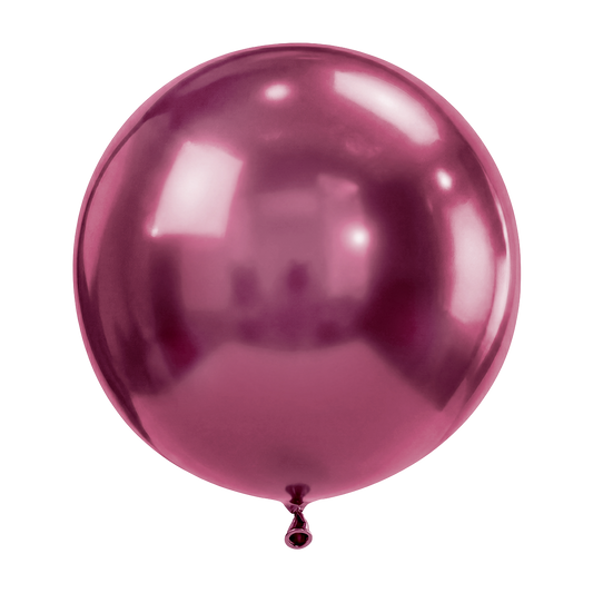 3 Luftballons -  Ø61 cm - Reflex - Fuchsia