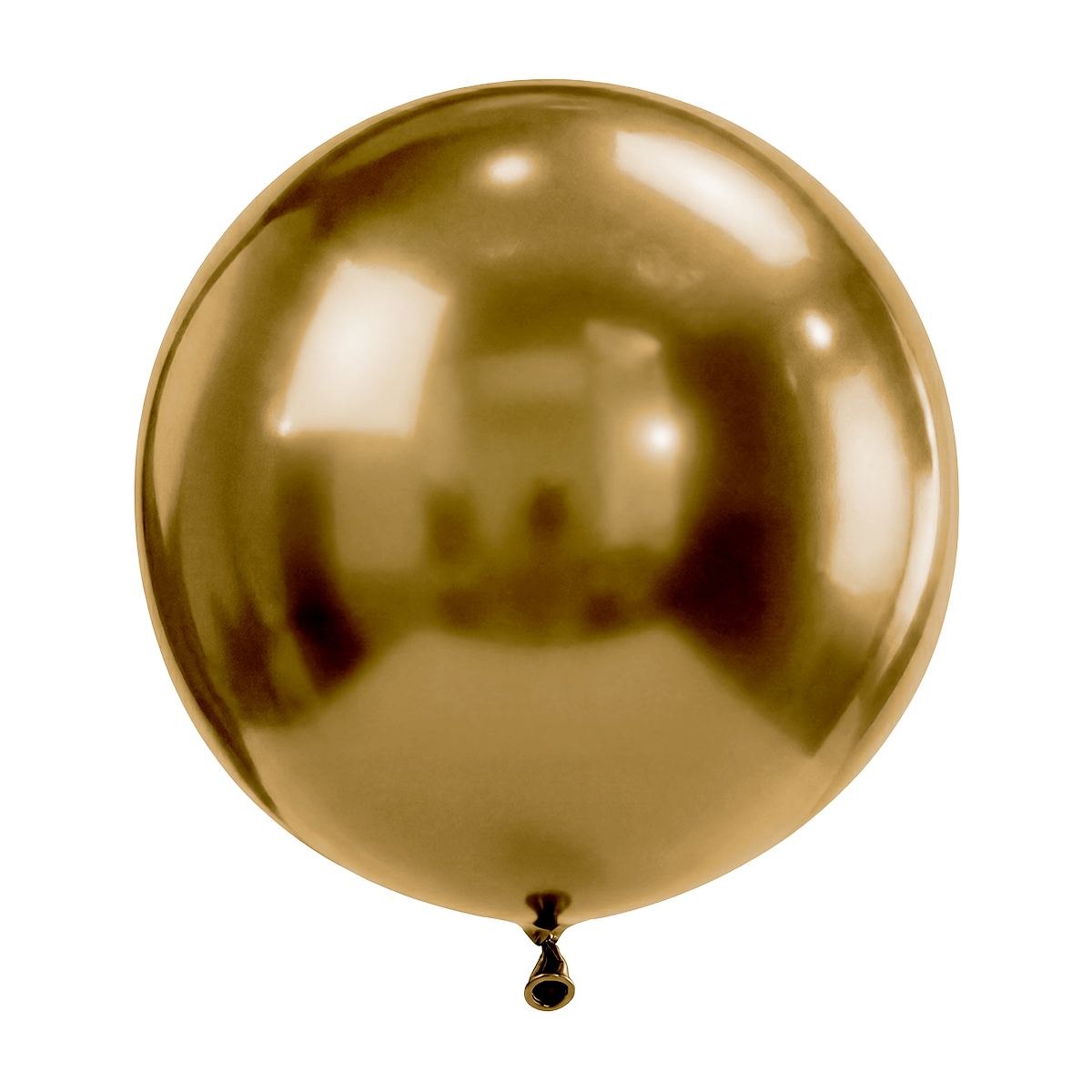 3 Luftballons -  Ø61 cm - Reflex - Gold