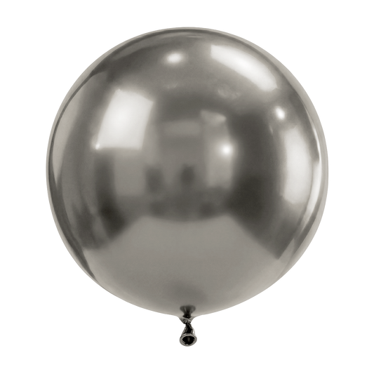 3 Luftballons -  Ø61 cm - Reflex - Silver