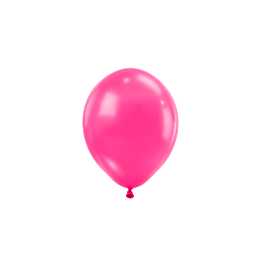 50 Luftballons -  Ø12 cm - Neon Fuchsia