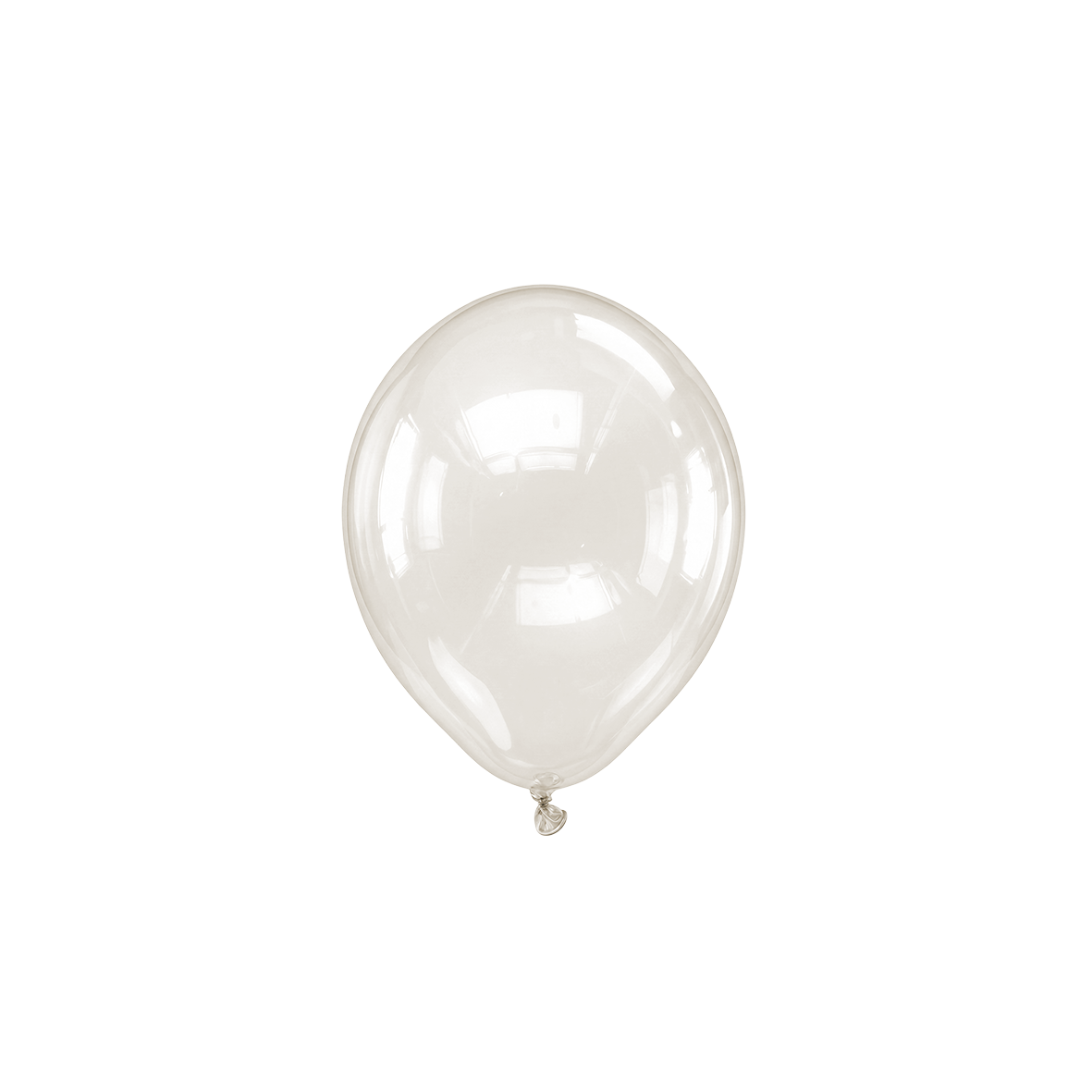 50 Luftballons -  Ø12 cm - Crystal Clear